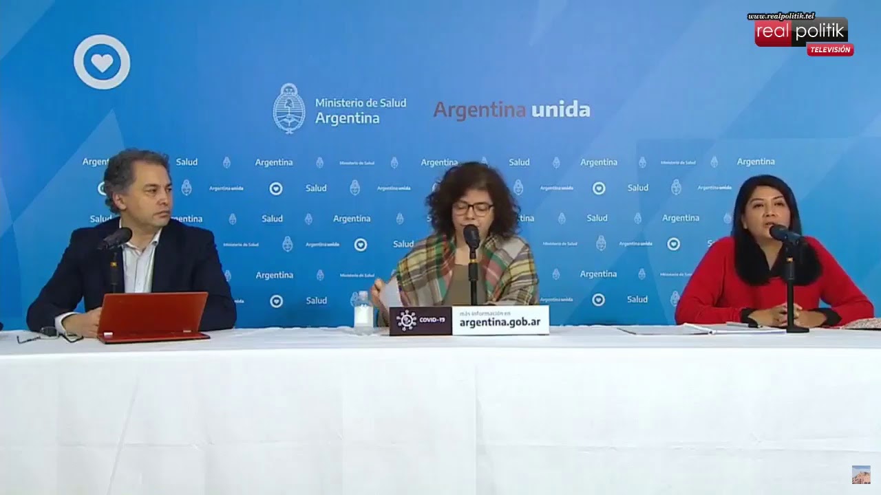 Reporte diario desde el Ministerio de Salud - Nuevo coronavirus COVID-19