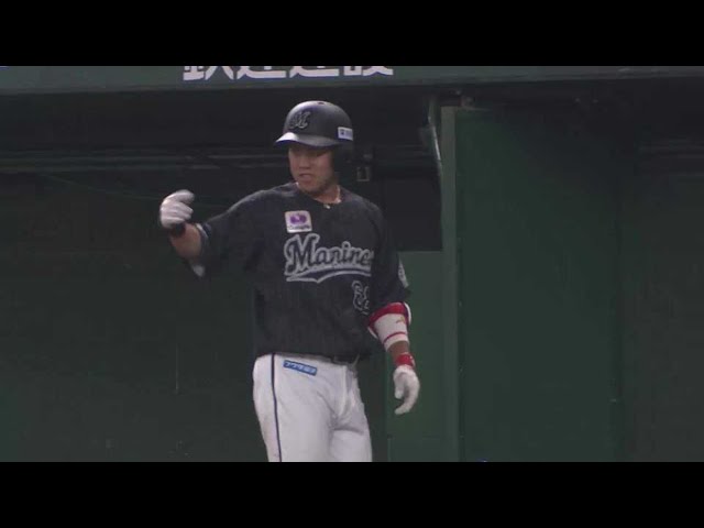 【ファーム】母校は今日甲子園初優勝!! マリーンズ・西巻賢二 ライト線へ先制タイムリー2ベースヒット!! 2022年8月22日  埼玉西武ライオンズ 対 千葉ロッテマリーンズ