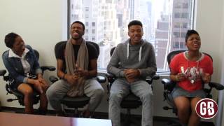 Exclusive: The Walls Group Performs &quot;Satisfied&quot; Acapella