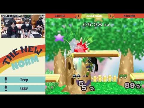 The New Norm #1 - KoDoRiN (Marth) VS Jace (C. Falcon) - Grand Finals SSBM
