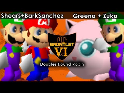 Shears + BarkSanchez VS Greeno + Zuko| Gauntlet VI 64 | Doubles Round Robin