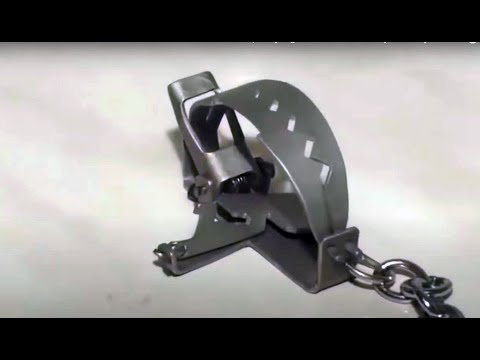 HOMEMADE BEAR TRAP FROM SPOON/How to make a trap /Keyring BEAR TRAP/DIY Simple Granny's bear trap