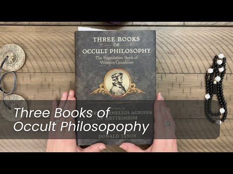Three Books of Occult Philosophy by Agrippa (Donald Tyson Edit) - Book Review (Occult Books)