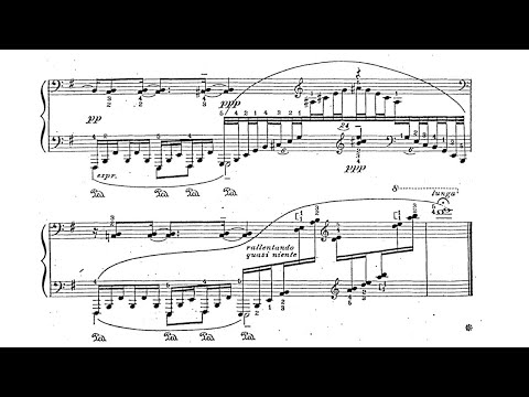 Leopold Godowsky - Java Suite (Chan)(score video)
