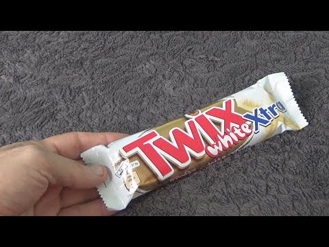 Twix White Xtra 75 g Unboxing and Test