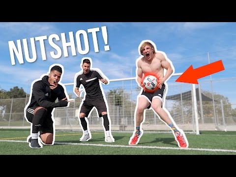 I TOOK A SOCCER BALL TO THE... (worst pain ever) Feat. F2 Freestylers! Video