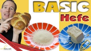 Hefe - So gelingt der Hefeteig - Basics, Super-Food, einfrieren und Super Trick für frische Hefe