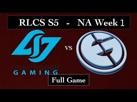CLG vs EG - Game 5 - EU/NA RLCS S5 W1