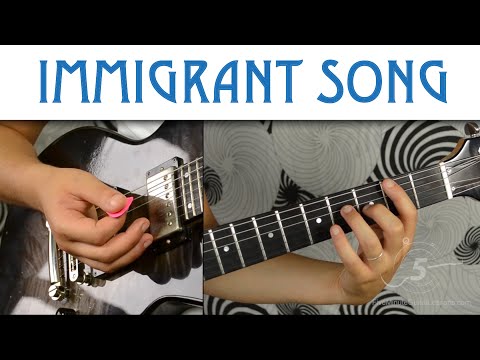 Immigrant Song - Led Zeppelin | Guitar Tutorial