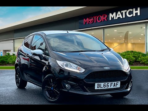 Approved Used Ford Fiesta Zetec Black Edition 3 door | Motor Match Stockport