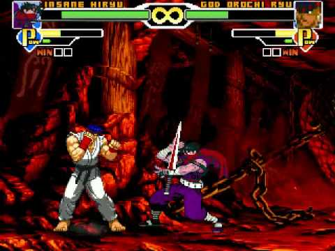 SWG Mugen - Insane Hiryu vs God Orochi Ryu