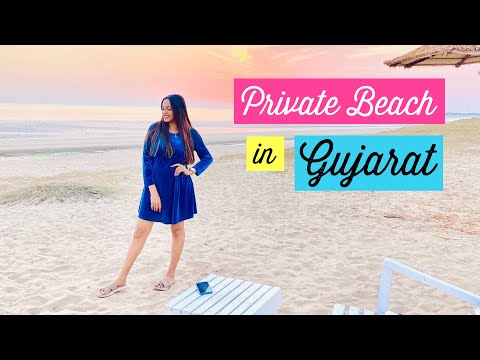 Private Beach In Gujarat | Mandvi Gujarat | Serena Beach Resort | Dhruva Gandhi | #Shorts