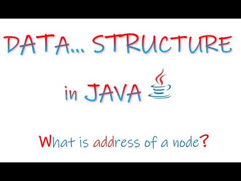 Data Structure In Java O Showing Nodes Data And Address Datastructuresinjava