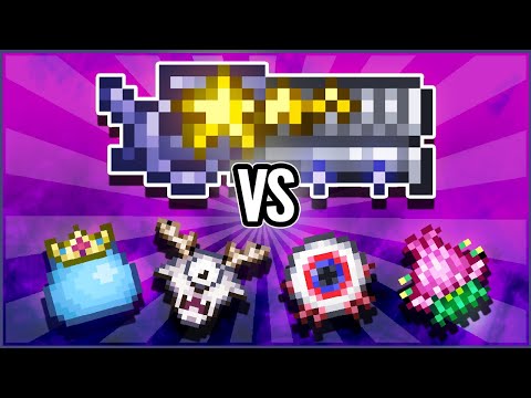 Terraria 1.4.3 | Super Star Shooter VS All Bosses