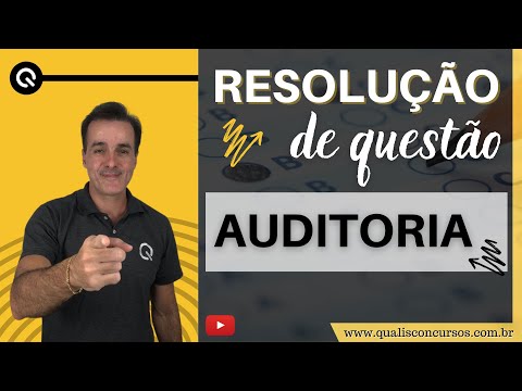 Resolução de Questão - Auditoria