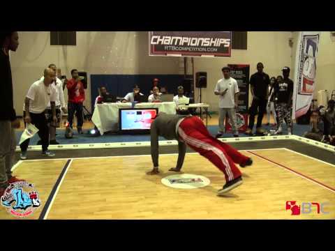 DQ Vs Kid Glyde | B-Boy Semifinals | Rock The Box 2015 | BNC