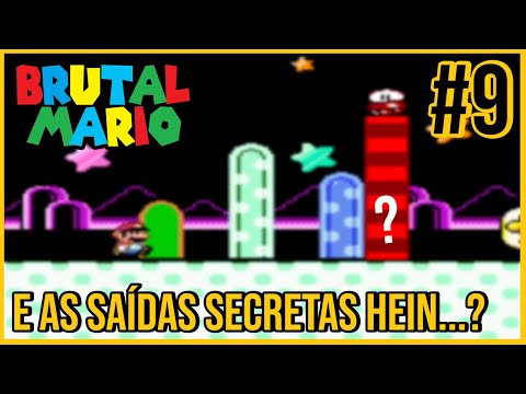 GAMEPLAY "SEM" CONTROLE! - Brutal Mario #9