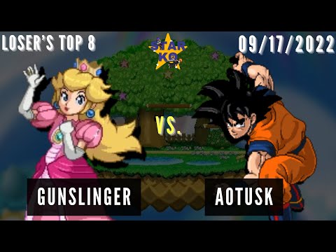 gunslinger (Peach) vs. AOTUSK (Goku) - Loser's Top 8 - Star KO 2