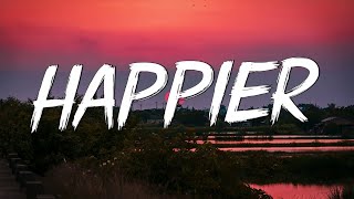 Download lagu happier - Olivia Rodrigo (Lyric Video) || Madison Beer,Jamie Miller,... mp3