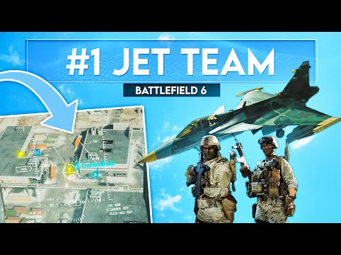 When the TOP 2 Jet Pilots TEAM UP in Battlefield 6!