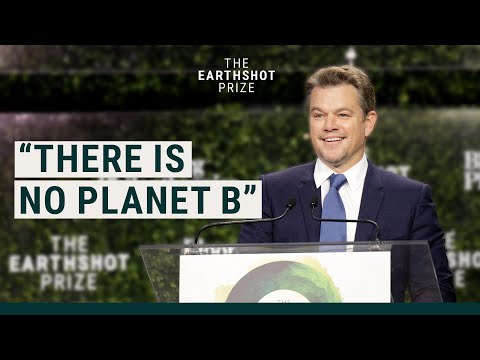 Matt Damon addresses The Earthshot Prize Innovation Summit as this year's Awards head to Boston