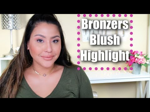 BEST BRONZERS, BLUSH, & HIGHLIGHTERS 2018 Video