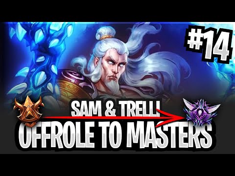 FULL LIFESTEAL HEBO SOLO - Offrole To Masters Ep.14 - Season 8 Conquest 5v5 Ranked - SMITE