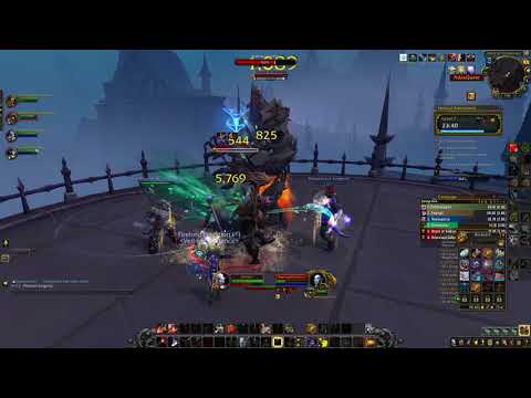 WoW Shadowlands 9.0.2 arms warrior pve Halls of Atonement Mythic +7