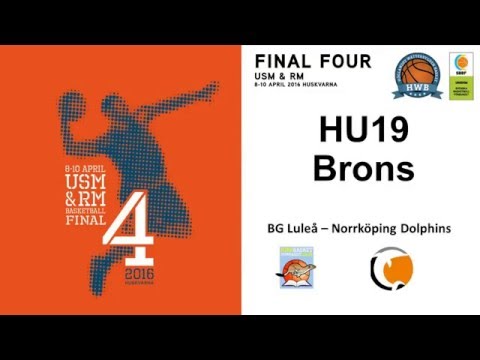 USM 2016 HU19 Brons BG Luleå - Dolphins