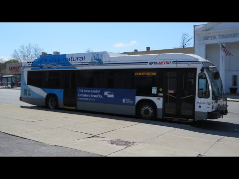 NFTA Metro Bus #1710 Passing By