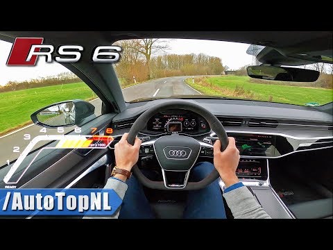 2020 Audi RS6 C8 Avant POV Test Drive by AutoTopNL
