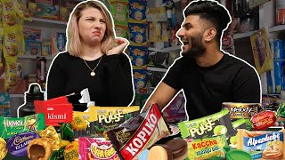 My American Girlfriend Tries Indian Toffees (Candies) for the 1st Time *She didn't like them.*