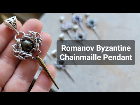 Fast n Easy Romanov Chainmaille Pendant