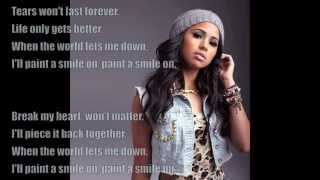 Jasmine V. - Paint A Smile (LYRICS)