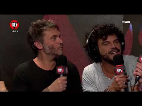 Nek, Max Pezzali e Francesco Renga, ospiti in diretta su RTL 102.5 da Sanremo