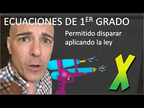 TRES ECUACIONES DE PRIMER GRADO. Propiedad de la igualdad