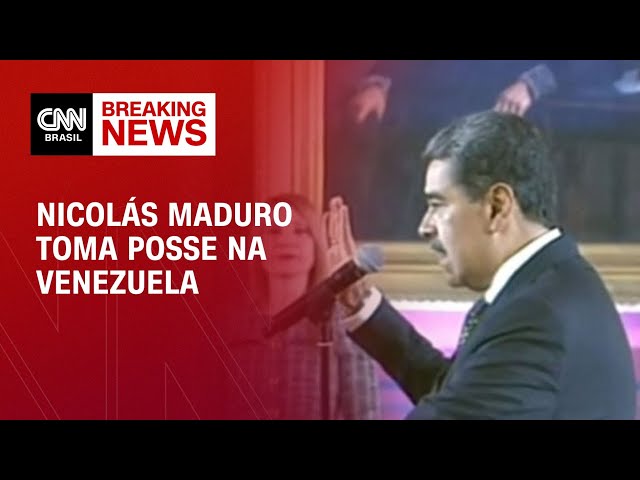 Nicolás Maduro toma posse na Venezuela | LIVE CNN
