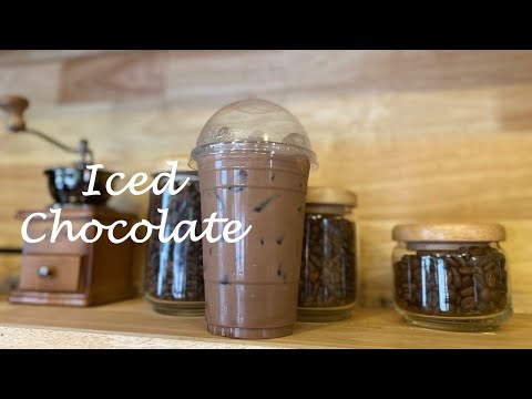 Iced Chocolate with medium size