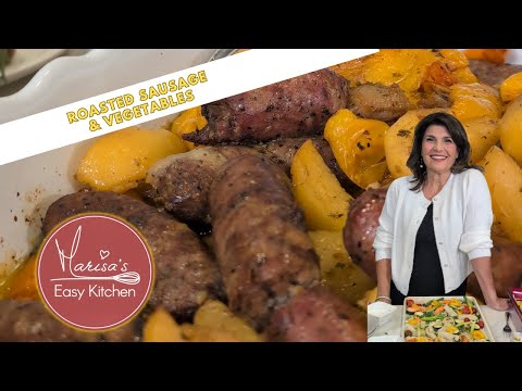 Italian Roasted Sausage & Vegetables | Crispy, Flavour-Packed Sheet Pan Dinner