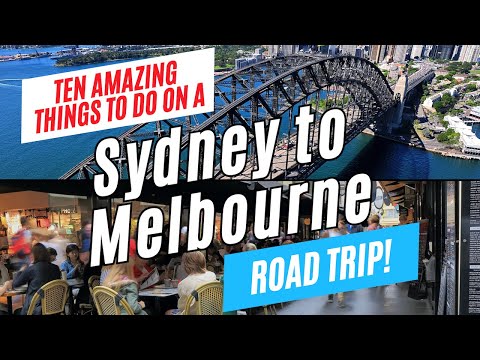 SYDNEY to MELBOURNE ROAD TRIP,  Australia (via Canberra) in 2026 | Top 10 Things to see and Do
