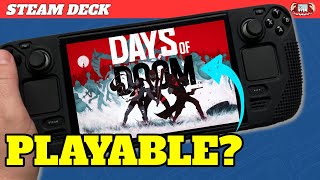 Days of Doom on the Steam Deck - Is it Playable?