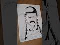 Thragg Drawing From Invincible Inking Tutorial Thragg Invincible Shorts