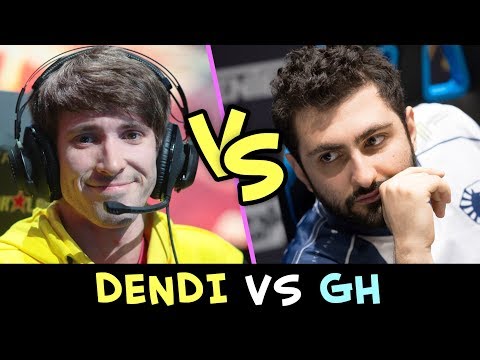 DENDI vs GH — when NICEST Dota personalities meet in MMR