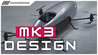 Inside the Speeder Cockpit - Airspeeder eVTOL Flying Racing Car Design