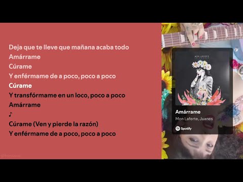 Amárrame - Mon Laferte ft. Juanes (Spotify Lyrics)