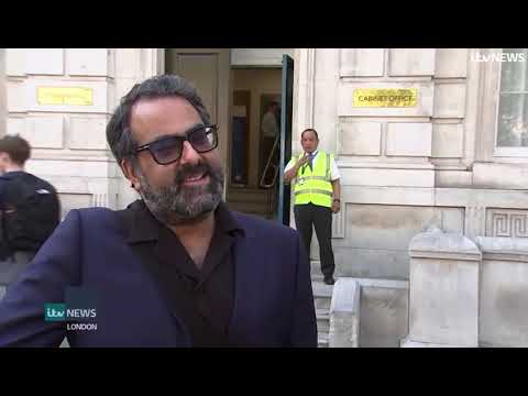 ITV London News: Cladding campaigners meet with Housing Secretary Angela Rayner - 29/04/25