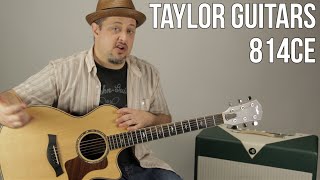 Taylor Guitars 814ce Demo - Marty's Thursday Gear Video - Acoustic Guitars - Review
