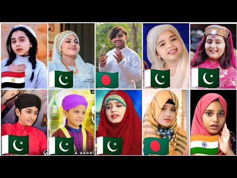 Kun Anta ♥️ || Remix || Naat || Yumna Ajin || Humood || Kids Nasheed || Little mix yt