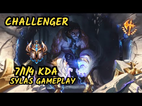 S04 Abbedagge (SYLAS) vs CORKI - 7/1/4 KDA MID CHALLENGER GAMEPLAY - EUW