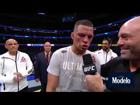 UFC 241: Нэйт Диаз - Слова после боя